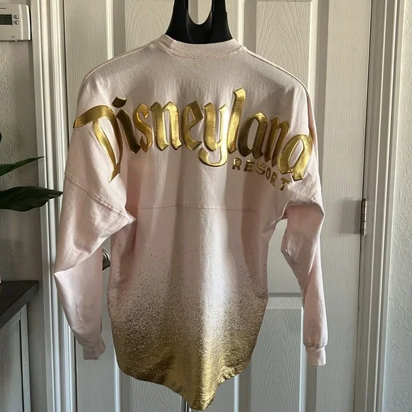Disneyland Jersey rare pink and gold size S - Picture 3 of 11
